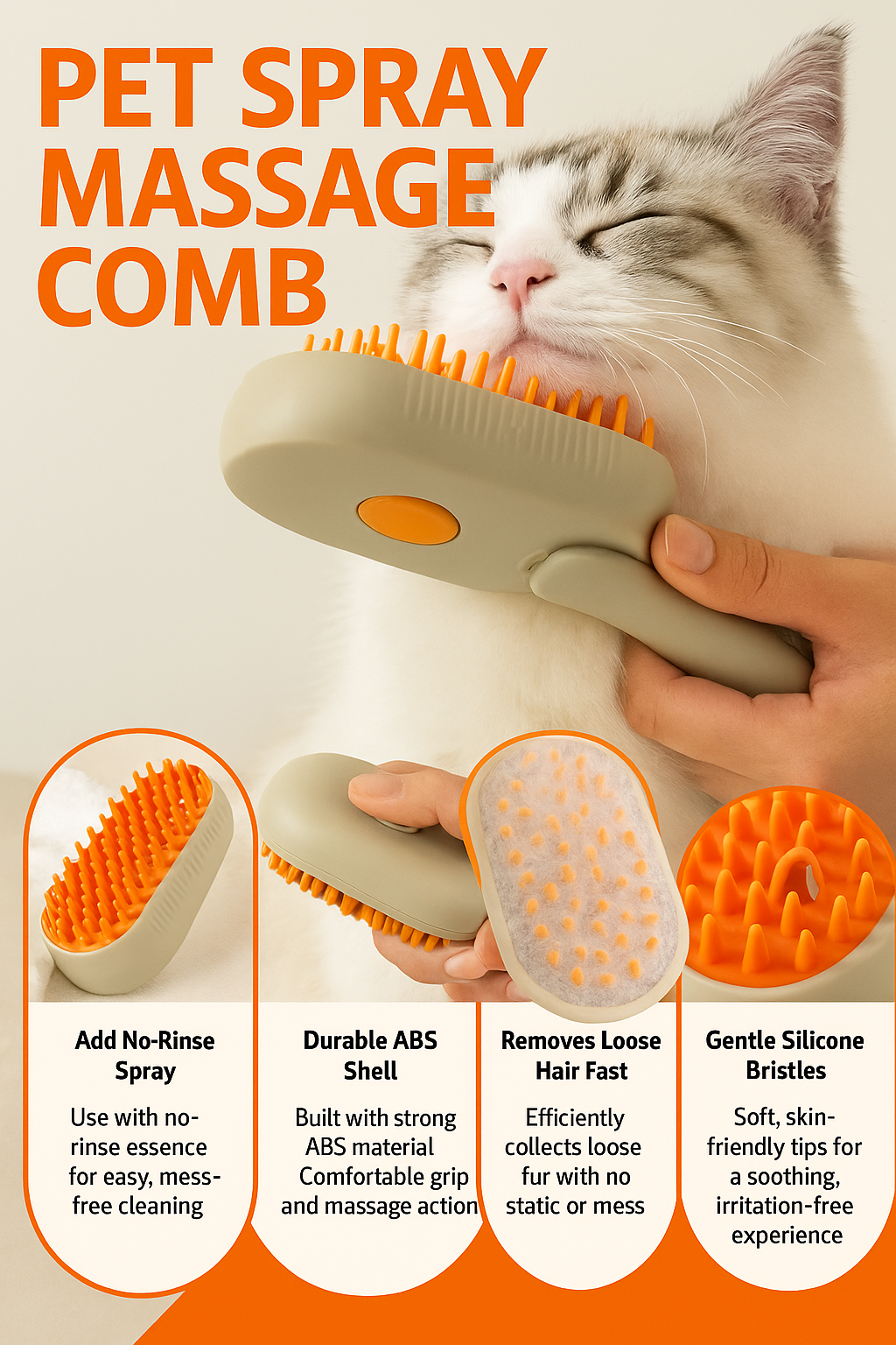Fur-Free Steam Groomer For Your Adorable Cats and Dogs