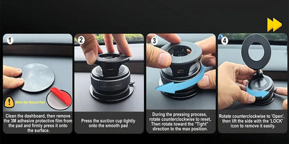 360° Rotating Magnetic Car/Multi-Use Phone Holder